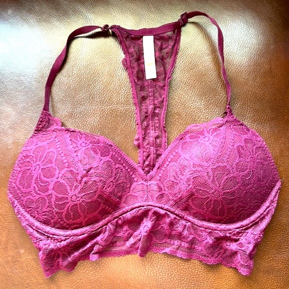 PINK Victoria's Secret Other - PINK Victoria’s Secret Lace Padded Underwire Bralette